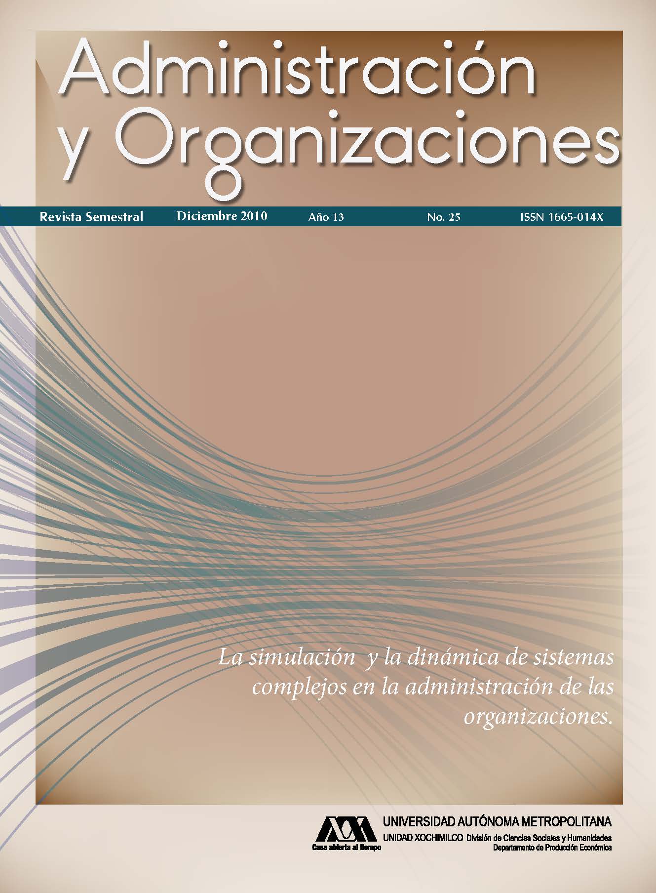 					Ver Vol. 13 Núm. 25 (13): Administración y Organizaciones
				