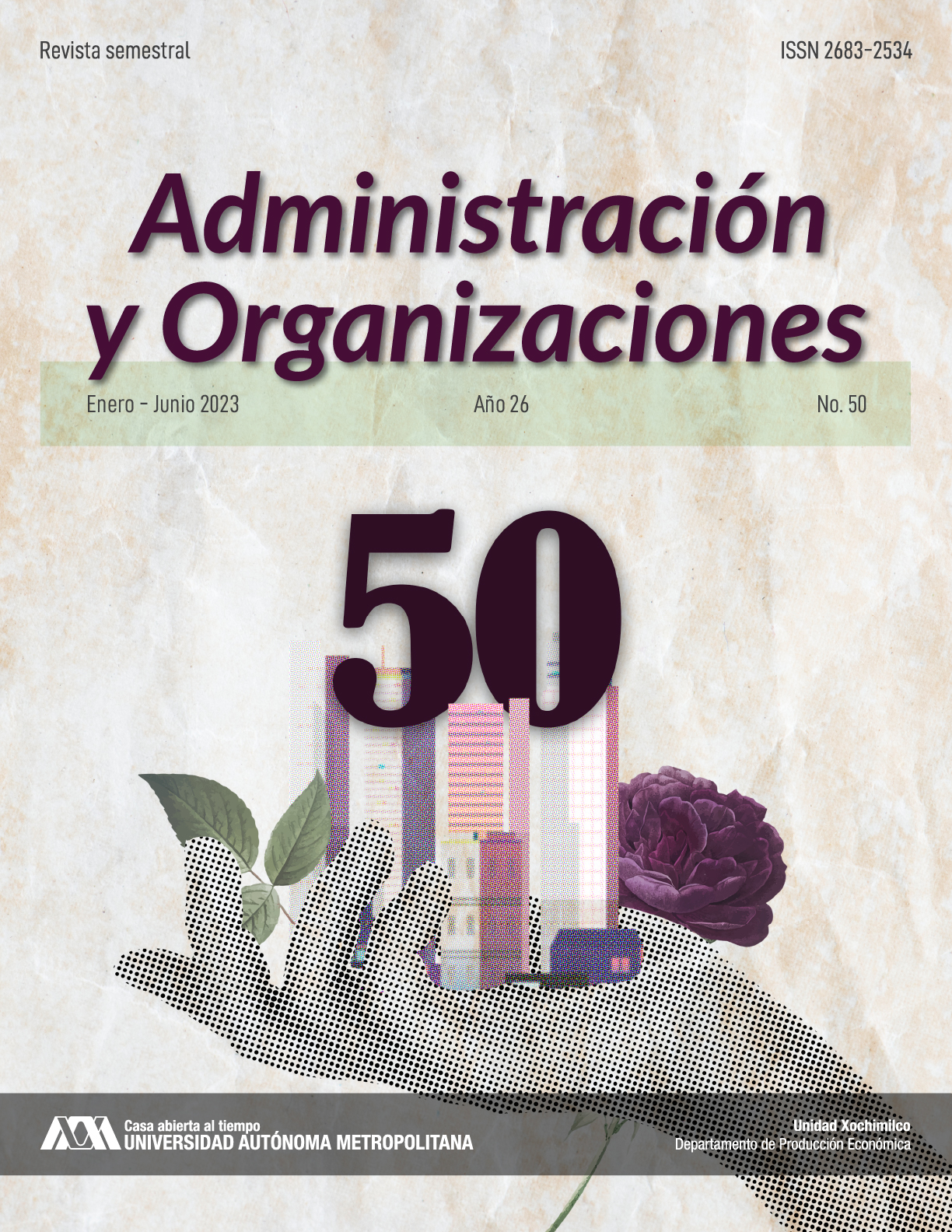 					View Vol. 26 No. 50 (2023): Administración y Organizaciones
				