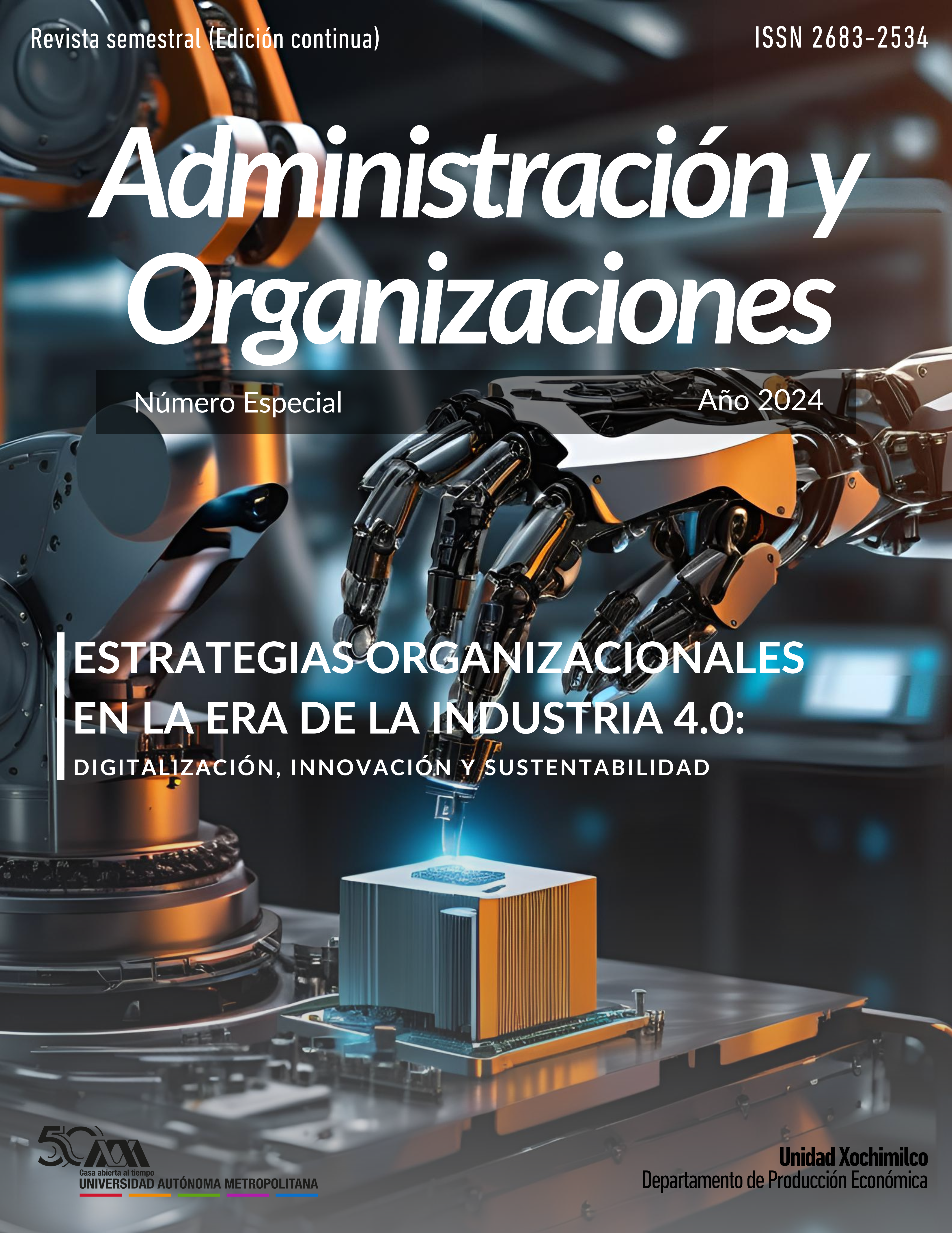 					Ver Vol. 27 Núm. Especial (2024): Estrategias organizacionales en la era de la Industria 4.0: digitalización, innovación y sustentabilidad
				